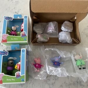 NEW 10 Assorted Peppa Pig Figures